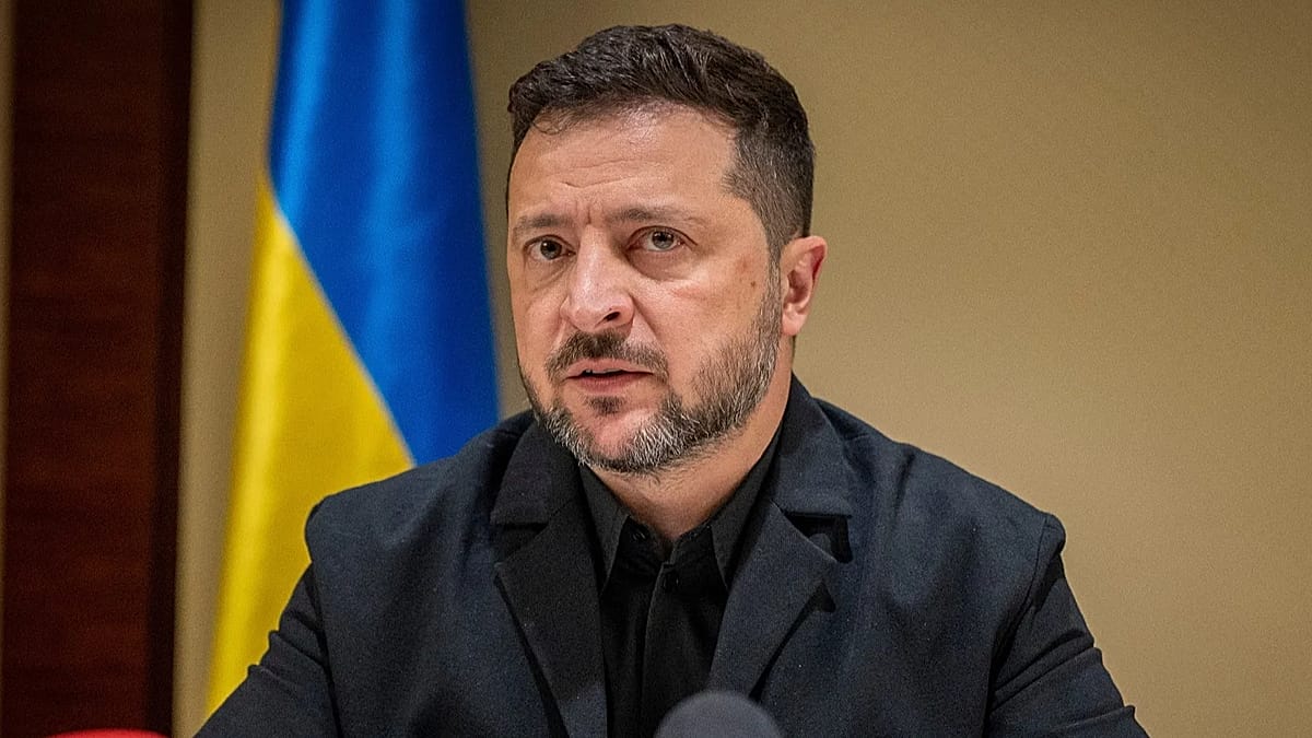 Russian missile hits Kyiv power plant with no early warning from allies, Zelenskyy says